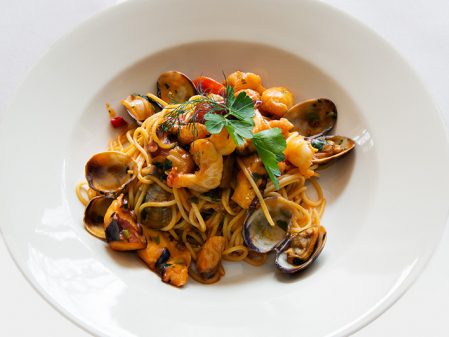 Meeresfrüchte Pasta